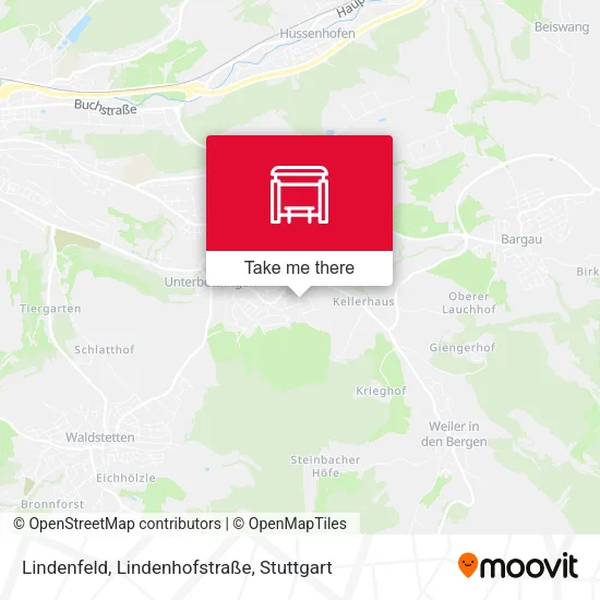Карта Lindenfeld, Lindenhofstraße