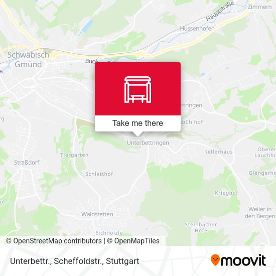 Unterbettr., Scheffoldstr. map