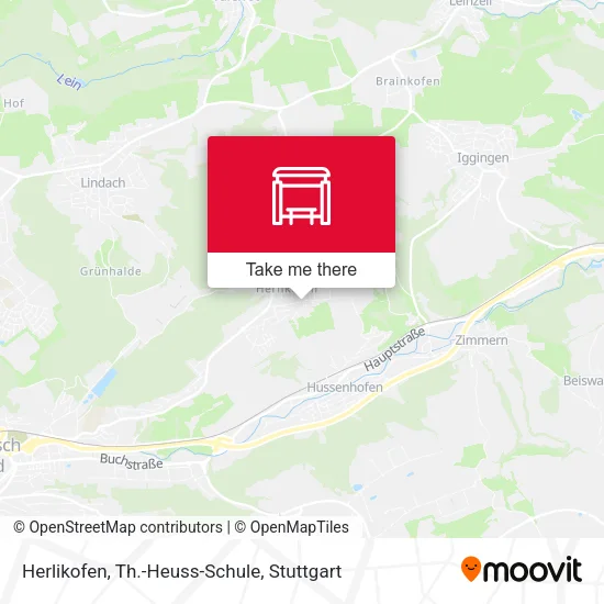 Карта Herlikofen, Th.-Heuss-Schule