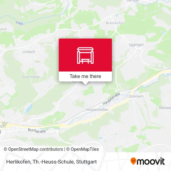 Карта Herlikofen, Th.-Heuss-Schule