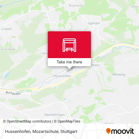 Карта Hussenhofen, Mozartschule