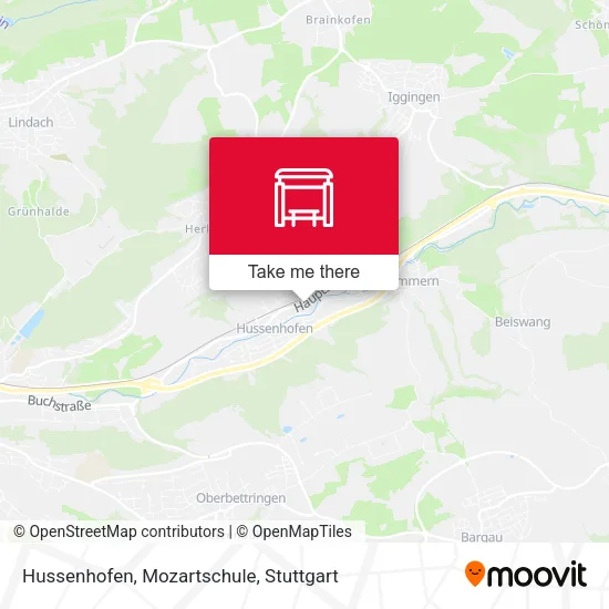 Карта Hussenhofen, Mozartschule