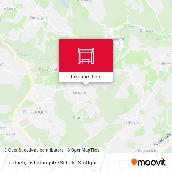 Lindach, Osterlängstr./Schule map