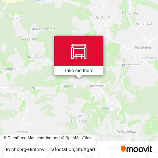 Карта Rechberg-Hinterw., Trafostation