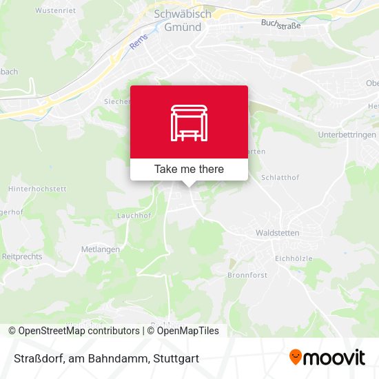 Straßdorf, am Bahndamm map