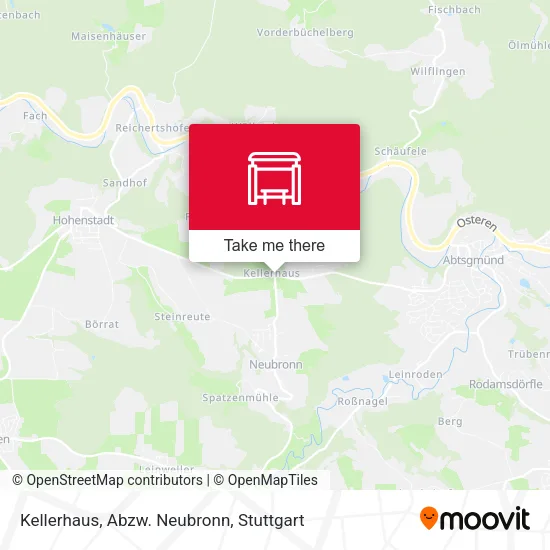 Карта Kellerhaus, Abzw. Neubronn