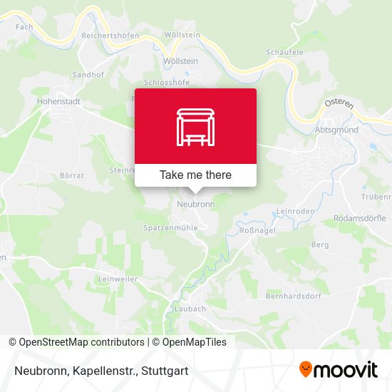 Neubronn, Kapellenstr. map