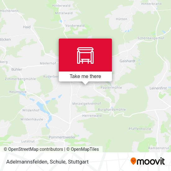 Adelmannsfelden, Schule map