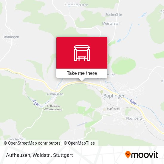 Aufhausen, Waldstr. map