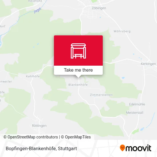 Карта Bopfingen-Blankenhöfe
