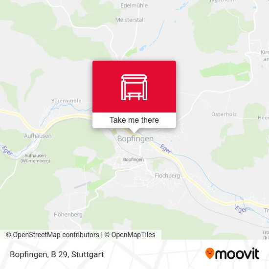 Карта Bopfingen, B 29