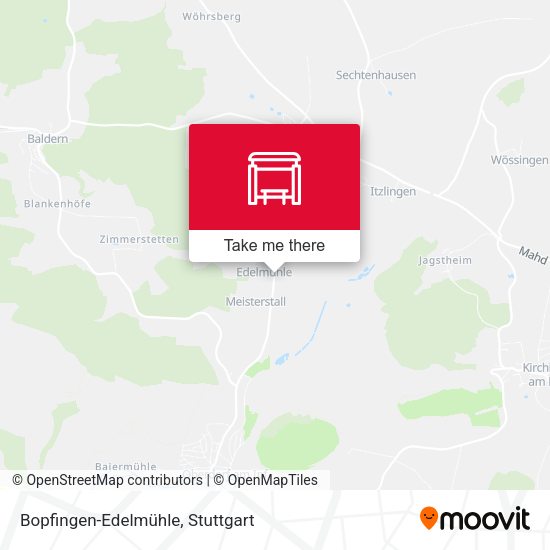 Bopfingen-Edelmühle map