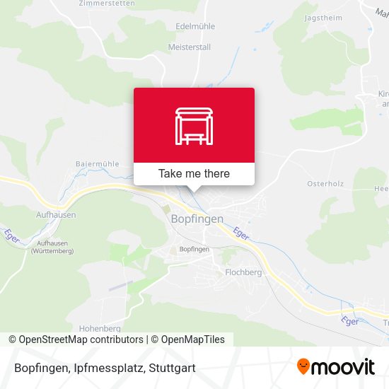 Bopfingen, Ipfmessplatz map