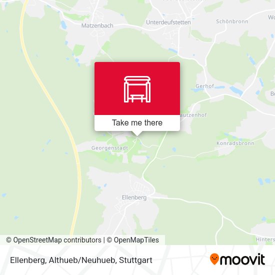 Ellenberg, Althueb/Neuhueb map
