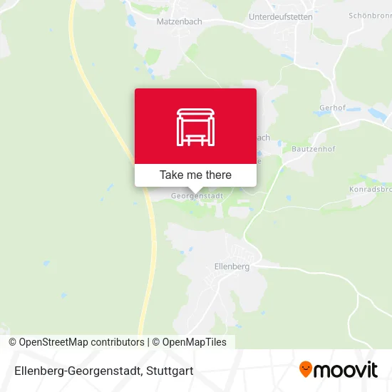 Карта Ellenberg-Georgenstadt
