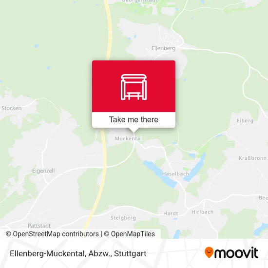 Карта Ellenberg-Muckental, Abzw.