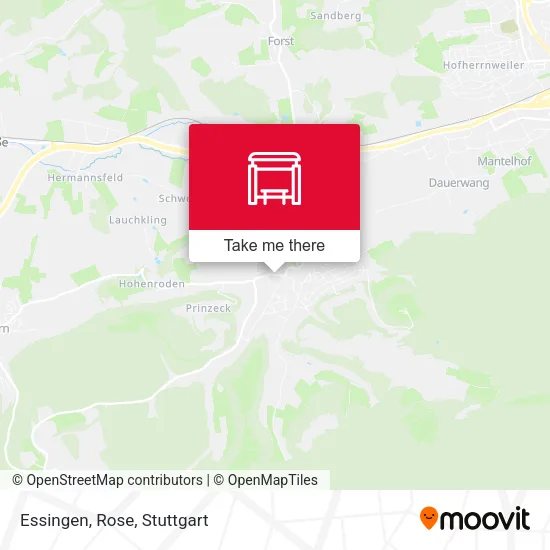 Карта Essingen, Rose