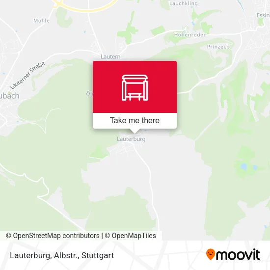 Lauterburg, Albstr. map