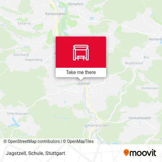 Карта Jagstzell, Schule