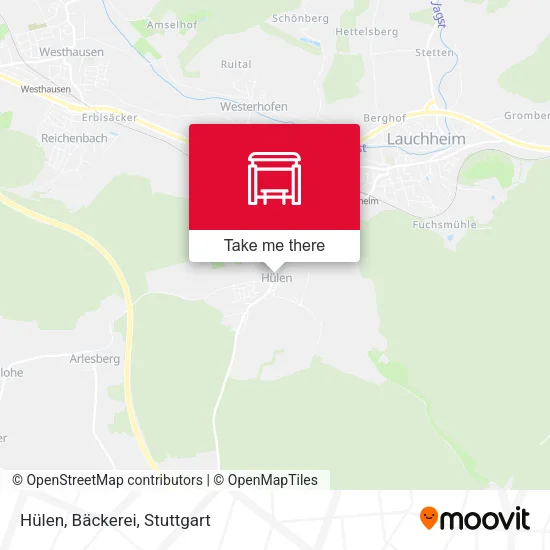 Карта Hülen, Bäckerei