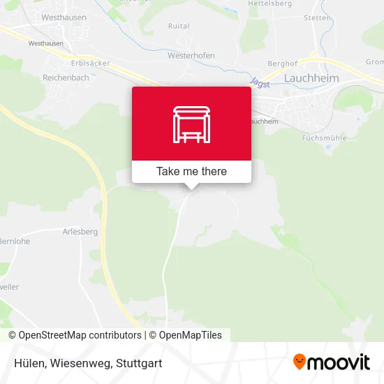 Карта Hülen, Wiesenweg