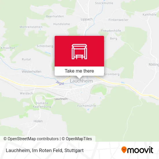 Карта Lauchheim, Im Roten Feld