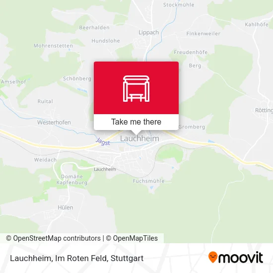 Карта Lauchheim, Im Roten Feld