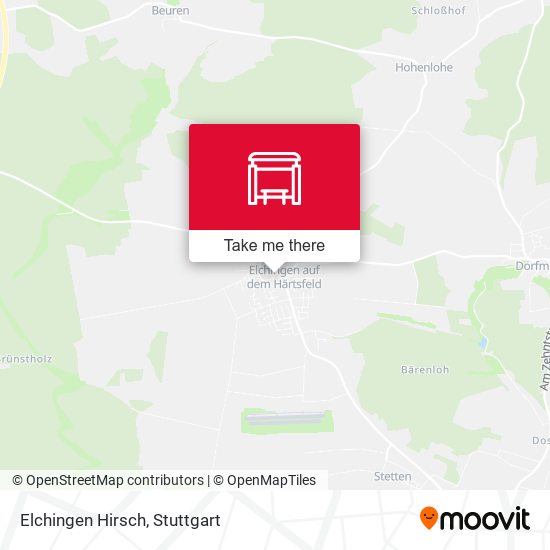 Elchingen Hirsch map