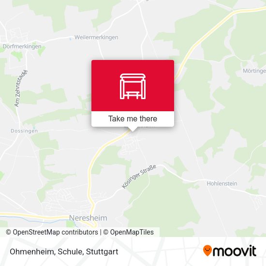 Карта Ohmenheim, Schule
