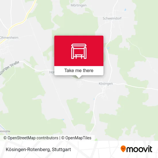 Карта Kösingen-Rotenberg