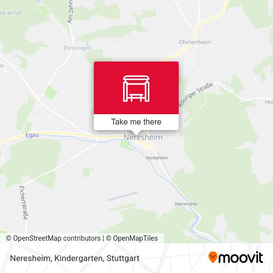 Neresheim, Kindergarten map