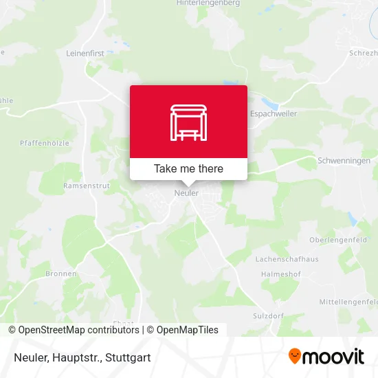 Карта Neuler, Hauptstr.