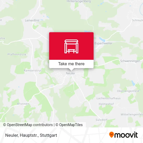 Карта Neuler, Hauptstr.