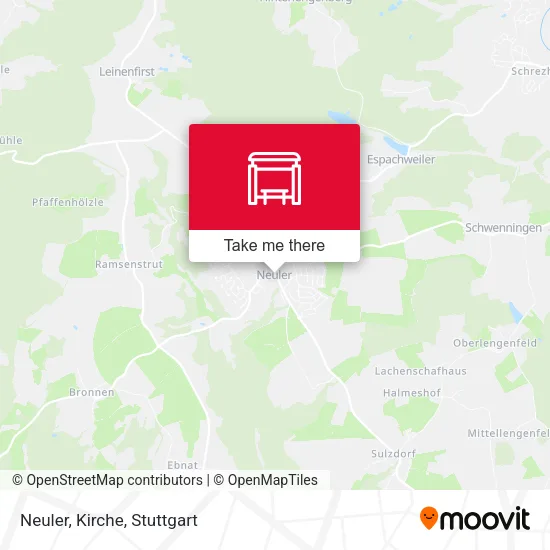 Neuler, Kirche map