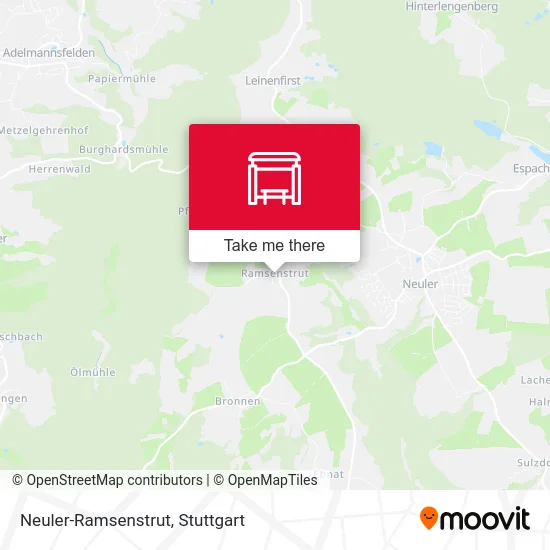 Карта Neuler-Ramsenstrut