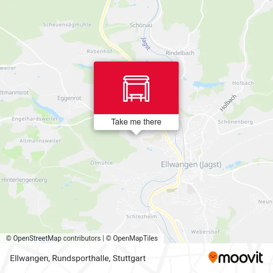 Карта Ellwangen, Rundsporthalle
