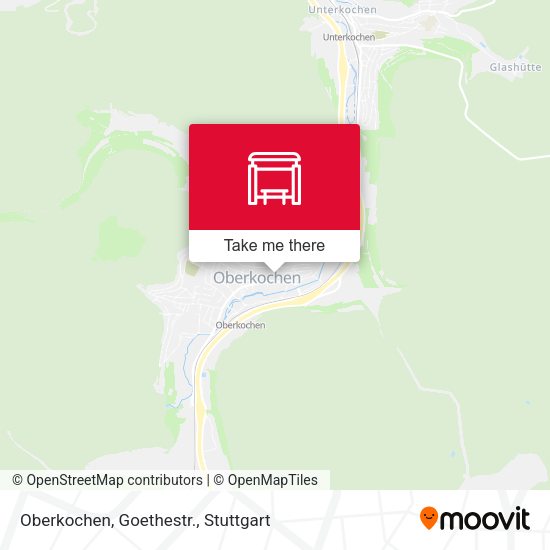 Oberkochen, Goethestr. map
