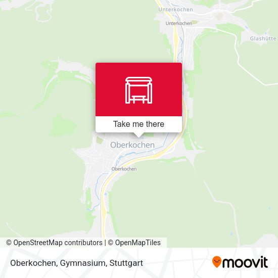 Oberkochen, Gymnasium map