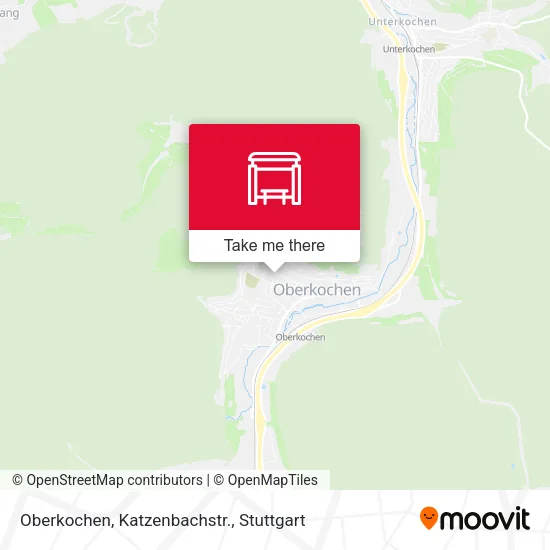 Карта Oberkochen, Katzenbachstr.