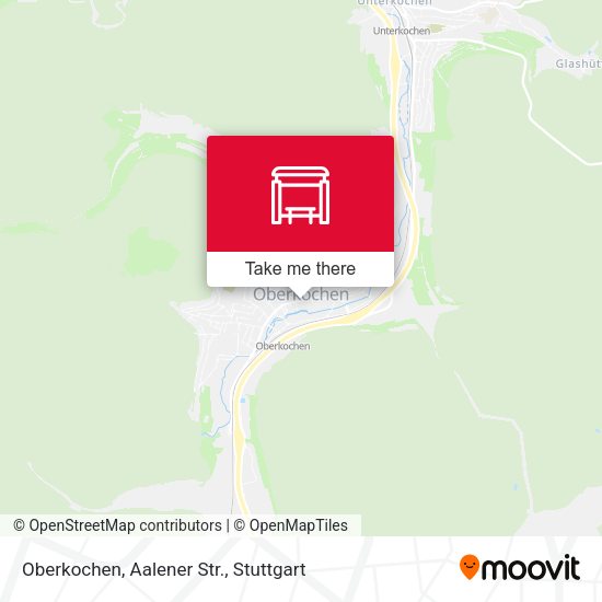 Oberkochen, Aalener Str. map