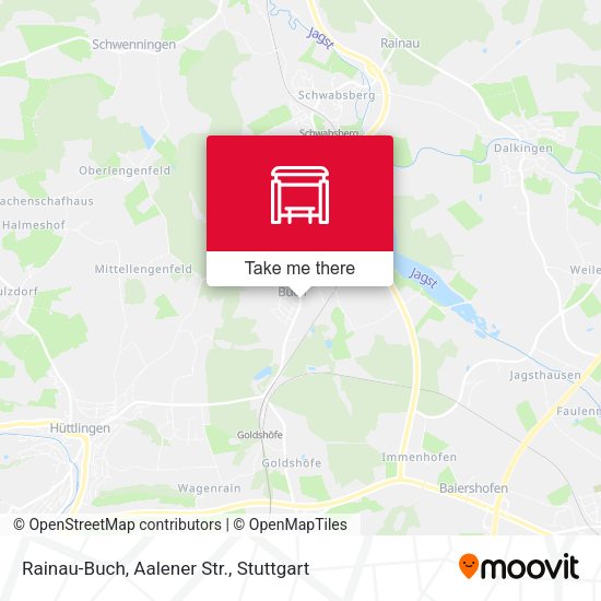 Rainau-Buch, Aalener Str. map
