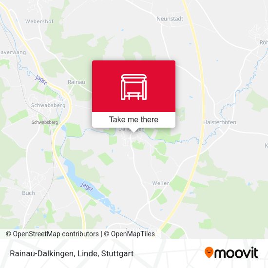 Rainau-Dalkingen, Linde map