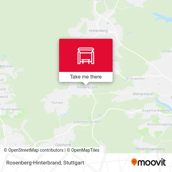 Rosenberg-Hinterbrand map