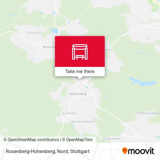 Карта Rosenberg-Hohenberg, Nord
