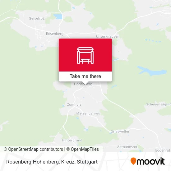 Карта Rosenberg-Hohenberg, Kreuz