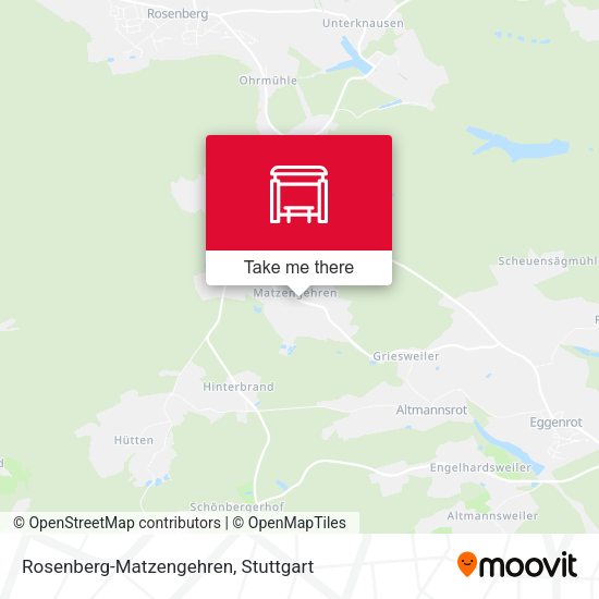 Карта Rosenberg-Matzengehren