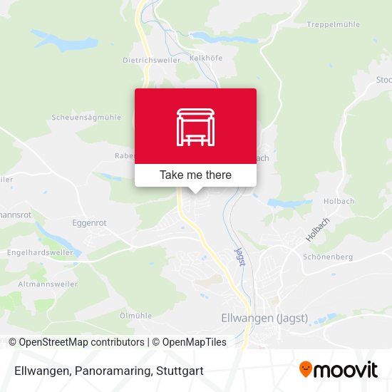 Карта Ellwangen, Panoramaring