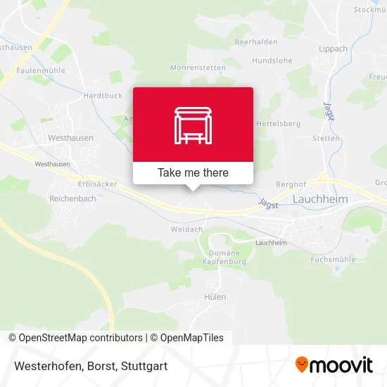 Карта Westerhofen, Borst