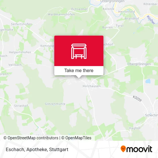 Карта Eschach, Apotheke