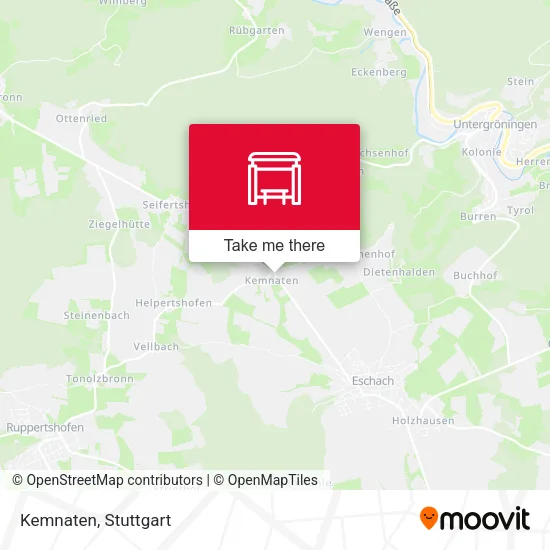 Карта Kemnaten